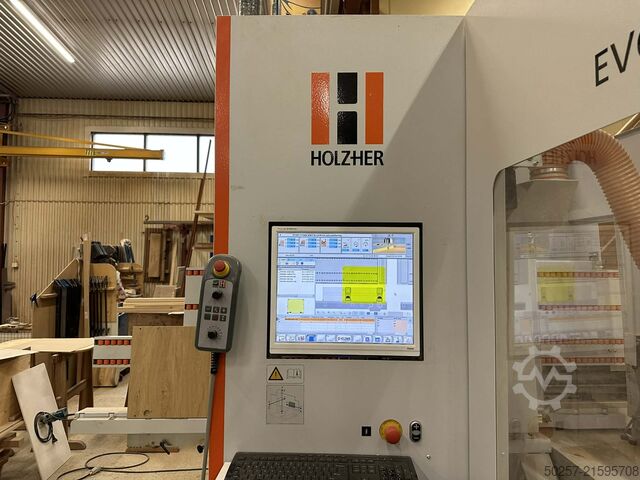 Vertical CNC machining center Holz-Her Evolution 7405