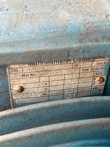 Kran P Zug Demag Typ P208H11