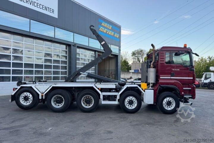 Roll-off tipper truck MAN TGS 35.500 10x4 Trösch
