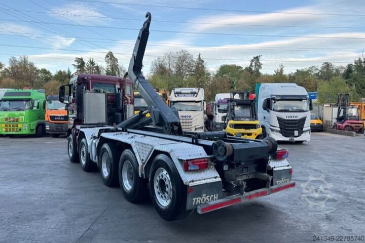 Roll-off tipper truck MAN TGS 35.500 10x4 Trösch