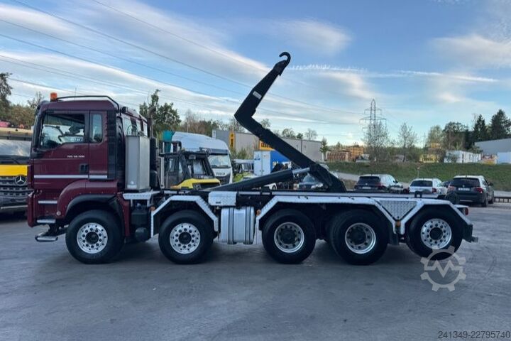 Roll-off tipper truck MAN TGS 35.500 10x4 Trösch