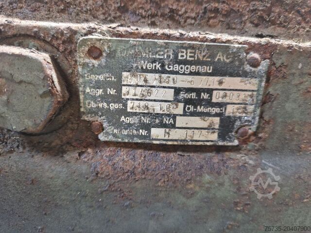 Getriebe MERCEDES-BENZ G04/130-6/7.18