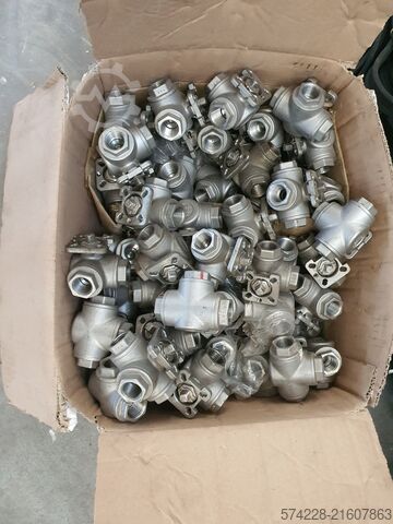 Stainless steel check valve DN15 PN63 70x Edelstahl Rückschlagventil DN15 PN63