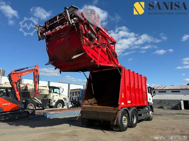 Müllwagen MAN TGS 28.320/6x2/ZÖLLER/Hecklader/Containe