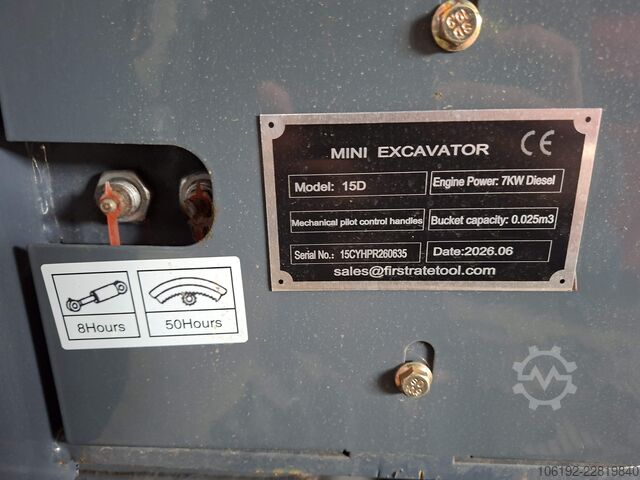 Minibagger Captok CK15D
