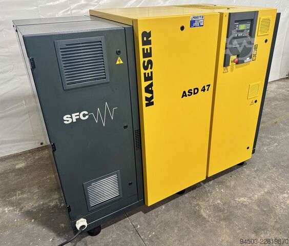 Schraubenkompressor Frequenzgeregelt Kaeser ASD 47 SFC