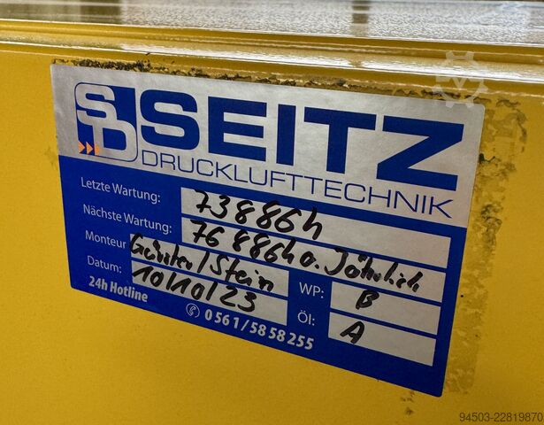 Schraubenkompressor Frequenzgeregelt Kaeser ASD 47 SFC