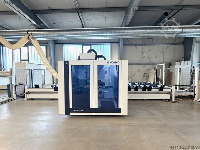 CNC Bearbeitungszentrum MIT Verleim HOMAG Centateq E-500 (BMG 512/60/12/V/A)