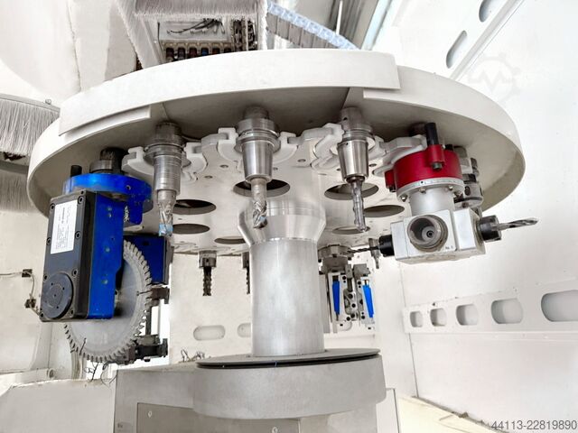 CNC Bearbeitungszentrum MIT Verleim HOMAG Centateq E-500 (BMG 512/60/12/V/A)
