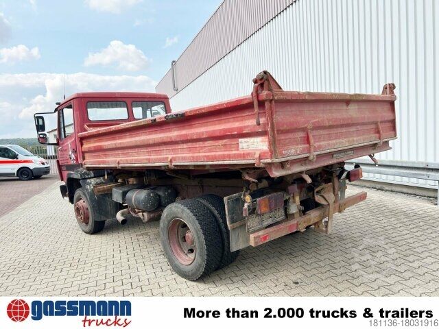 Kipper LKW Mercedes-Benz LK 1117 K 4x2, 6-Zylinder Motor, 2x AHK