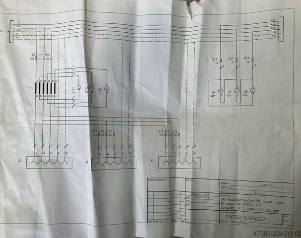Trailing controller for unbalanced load EMB Wittlich GmbH Nachlaufregler für unsymetrische Last