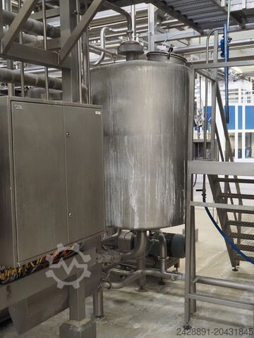 Sahne-Pasteurisieranlage Alfa Laval, Tetra Pak DURACIRC 73, Promag P / Promag P, LKH 20
