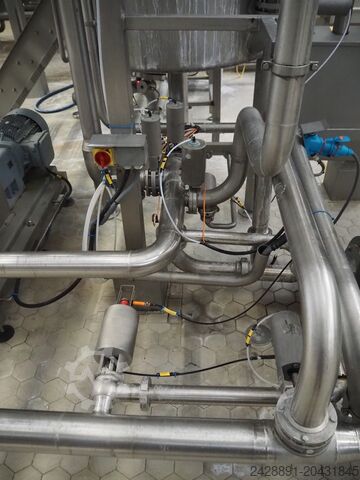 Cream pasteurization line Alfa Laval, Tetra Pak DURACIRC 73, Promag P / Promag P, LKH 20