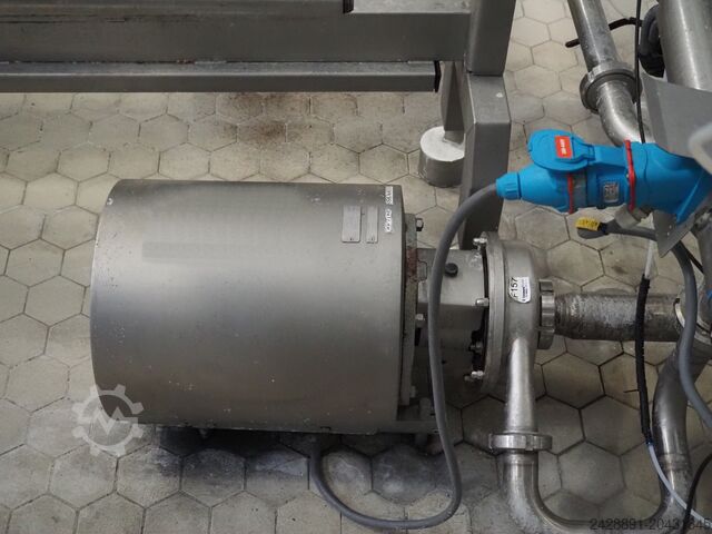 Cream pasteurization line Alfa Laval, Tetra Pak DURACIRC 73, Promag P / Promag P, LKH 20