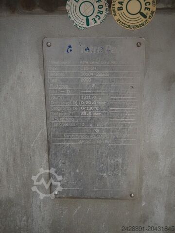 Sahne-Pasteurisieranlage Alfa Laval, Tetra Pak DURACIRC 73, Promag P / Promag P, LKH 20