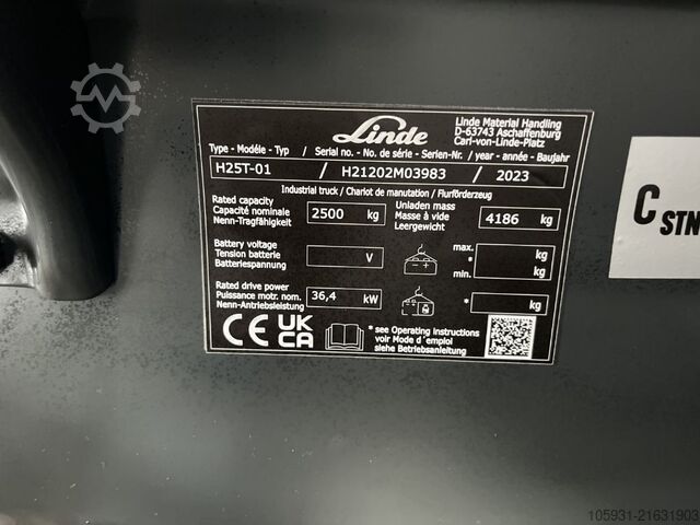 Treibgasstapler Linde H25T-01