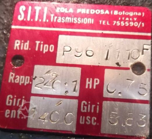 Getriebemotor 0,75 kW 5,83 U/min Blecher ZK80B-4