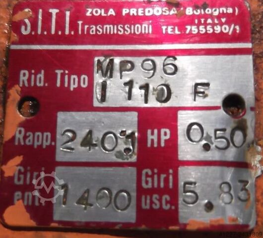 Getriebemotor 0,75 kW 5,83 U/min Blecher ZK80B-4