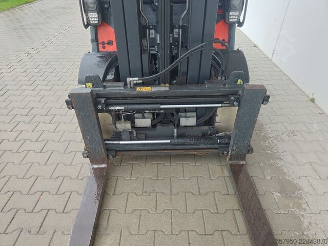 Gabelstapler Linde H30 Diesel Triplex Zinkenverstellgerät