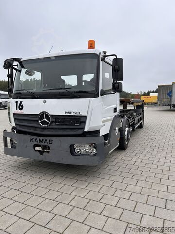 Swap body truck Mercedes-Benz Kamag/Wiesel WBH 25 Sattelkupplung