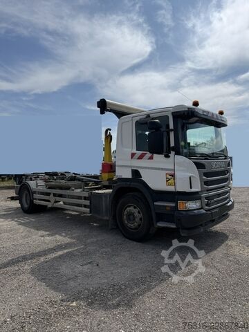 Roll-off tipper truck SCANIA P 360