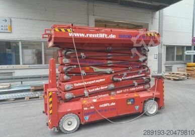 Scherenarbeitsbühne PB Lifttechnik S 171-12 ES Elektro 17,03 m