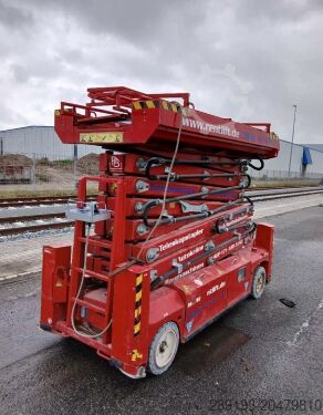 Scherenarbeitsbühne PB Lifttechnik S 171-12 ES Elektro 17,03 m