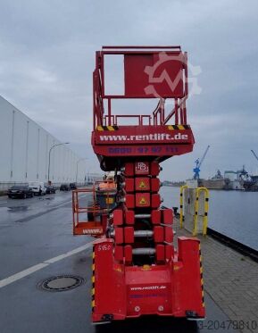 Scherenarbeitsbühne PB Lifttechnik S 171-12 ES Elektro 17,03 m