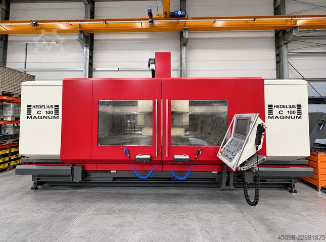 Vertical machining center Hedelius C100 -3500 Magnum