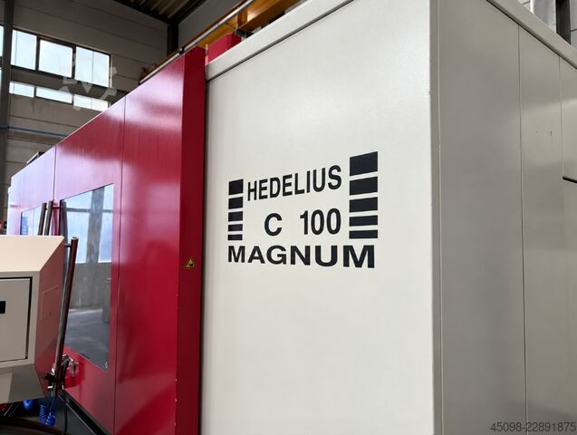 Vertical machining center Hedelius C100 -3500 Magnum
