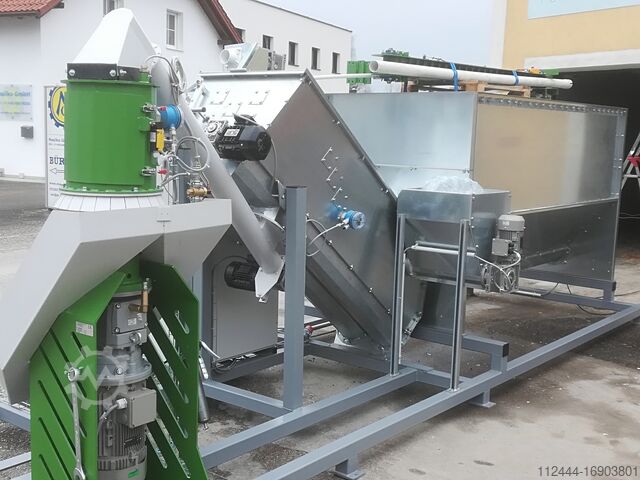 Pelletizing plant, pellet press, Löttner Maschinenbau PA 55