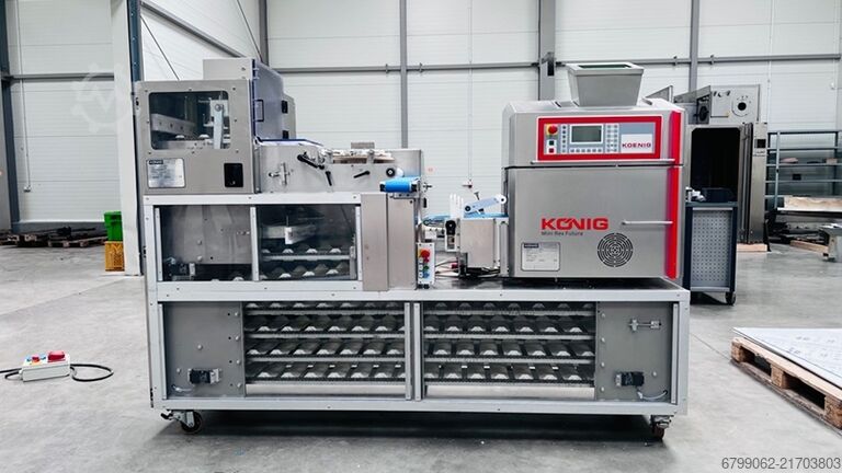 Brötchenproduktionsmaschine Koenig Maschinen GmbH / Austria Linia do bułek G2000