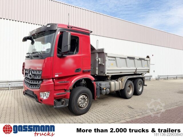 Kipper LKW Mercedes-Benz Arocs 2645 K 6x4, Retarder, Bordmatik