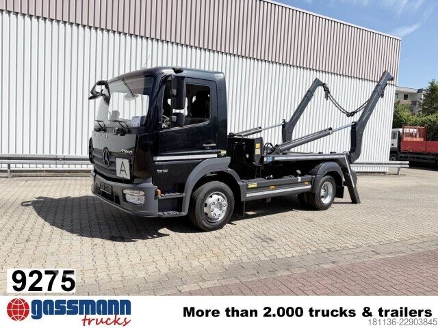 Transporter mit Kipper Mercedes-Benz Atego 1218/22 K 4x2, Meiller Tele-Absetzer, Funk