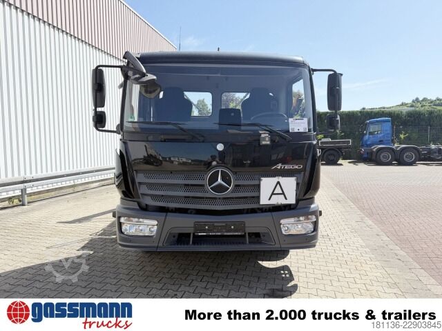 Transporter mit Kipper Mercedes-Benz Atego 1218/22 K 4x2, Meiller Tele-Absetzer, Funk