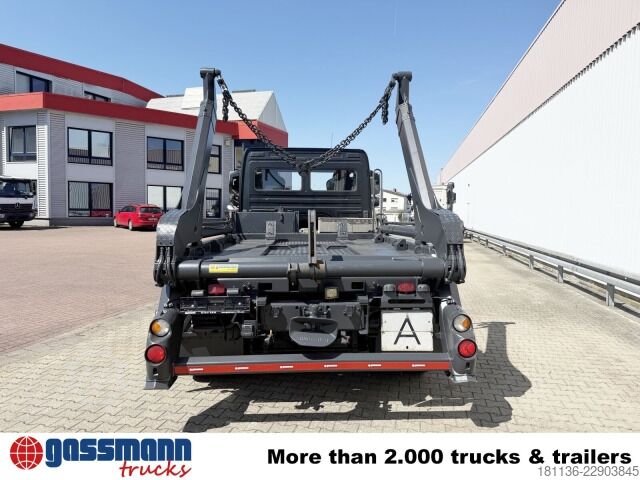 Transporter mit Kipper Mercedes-Benz Atego 1218/22 K 4x2, Meiller Tele-Absetzer, Funk