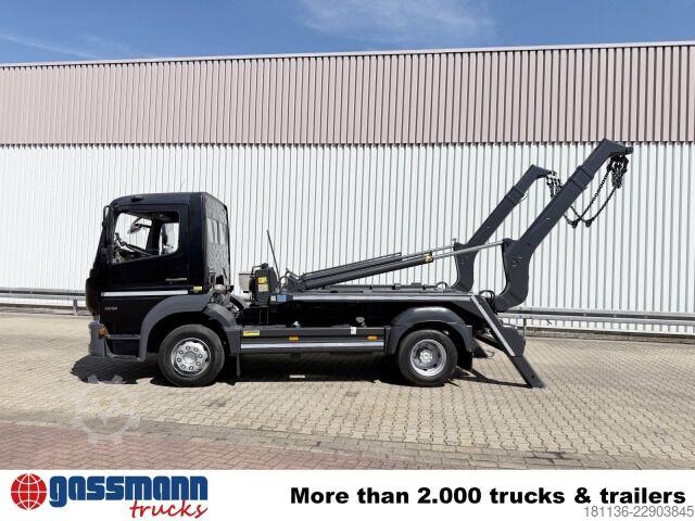 Transporter mit Kipper Mercedes-Benz Atego 1218/22 K 4x2, Meiller Tele-Absetzer, Funk