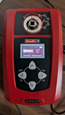Desoutter Alpha D5 torque measurement device Desoutter Alpha D5
