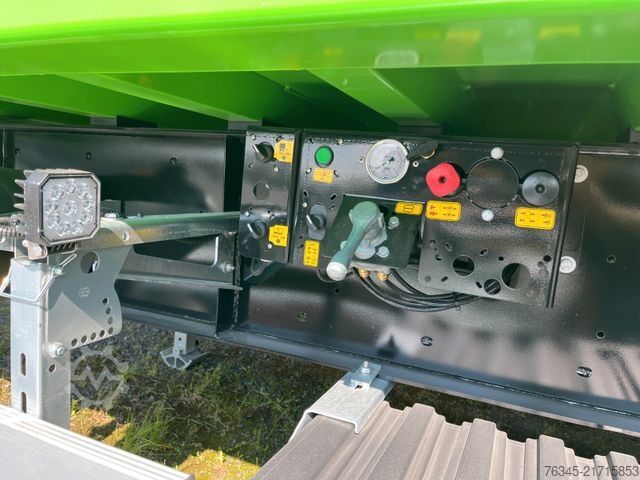 Tipper semitrailer WIELTON Alu-Kastenmulde 51m³ BULK Master GREEN Edition