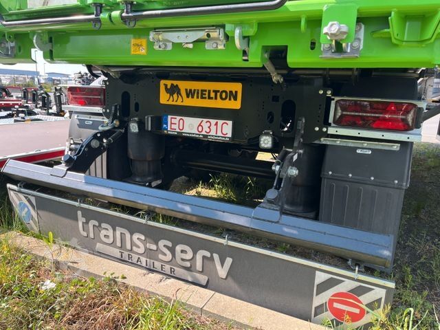 Tipper semitrailer WIELTON Alu-Kastenmulde 51m³ BULK Master GREEN Edition
