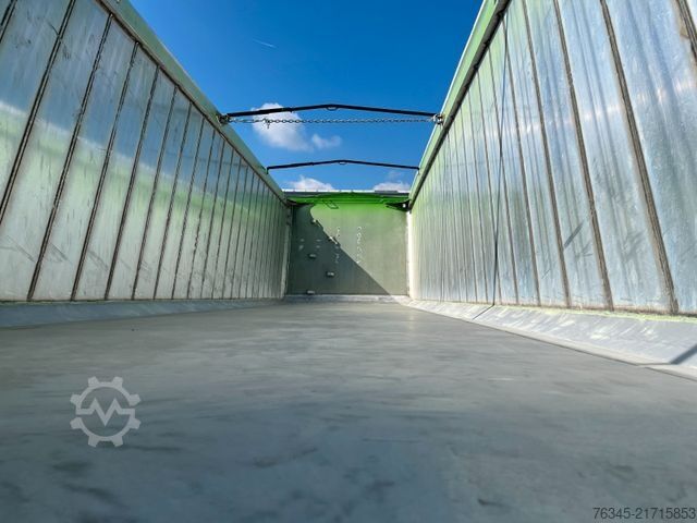 Tipper semitrailer WIELTON Alu-Kastenmulde 51m³  BULK Master GREEN Edition
