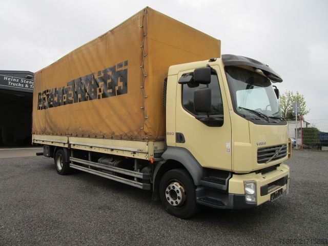 Flatbed truck VOLVO FL 12.290 L 4x2 *Schaltung+LBW+AHK+7,20m*Mod.14