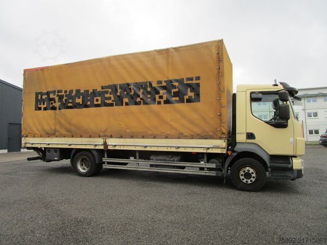 Flatbed truck VOLVO FL 12.290 L 4x2 *Schaltung+LBW+AHK+7,20m*Mod.14
