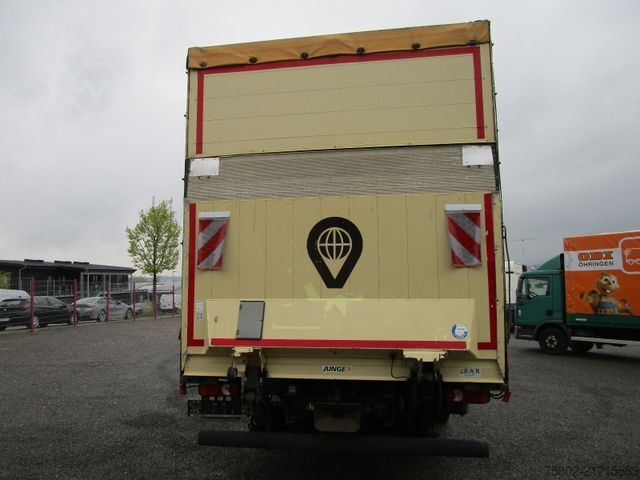 Flatbed truck VOLVO FL 12.290 L 4x2 *Schaltung+LBW+AHK+7,20m*Mod.14