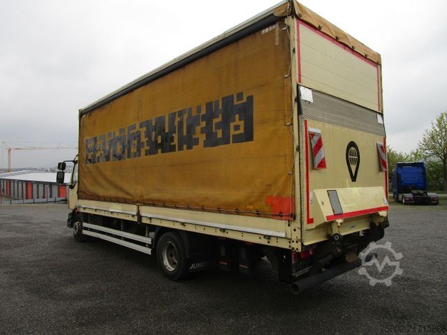 Flatbed truck with tarp VOLVO FL 12.290 L 4x2 *Schaltung+LBW+AHK+7,20m*Mod.14