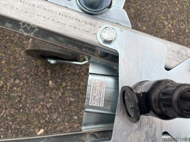 Trailer with working platform ANSSEMS GT 750.251×126 Plattform 100 km/h