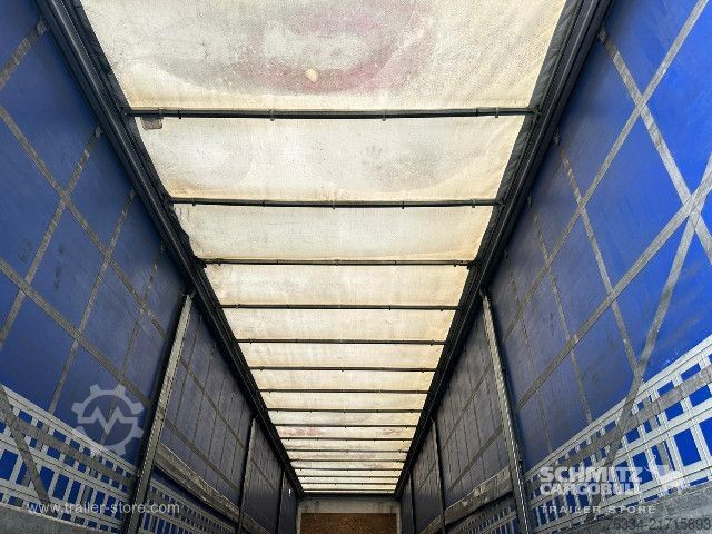Open semitrailer with tarp Fruehauf Semitrailer Curtainsider Standard