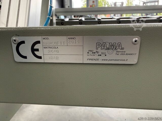 Work table with tilting device Pa.Ma. Service Bancofit