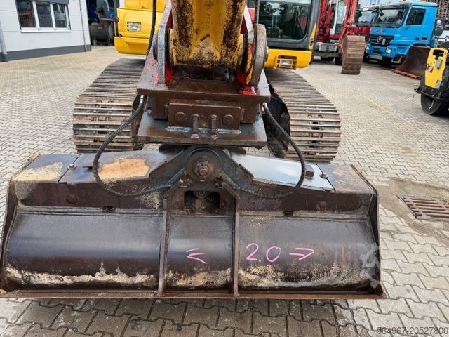 Kettenbagger KOMATSU PC210 LC-10 MS 21 SW hydr. Grabenlöffel Klima