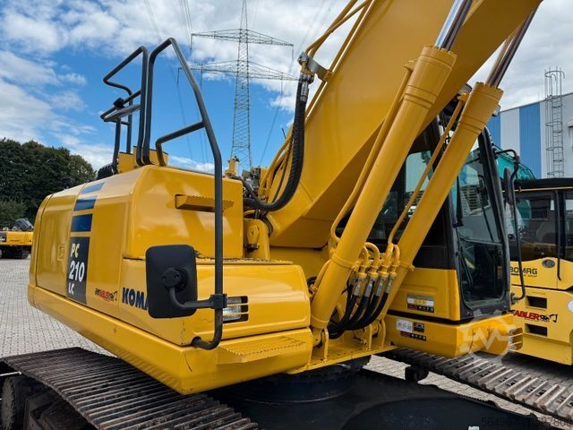 Kettenbagger KOMATSU PC210 LC-10 MS 21 SW hydr. Grabenlöffel Klima
